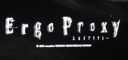 Ergo Proxy - Volume 01: Awakening (DVD, 2006, w/ Insert) Geneon Anime ~ Ep  1-4