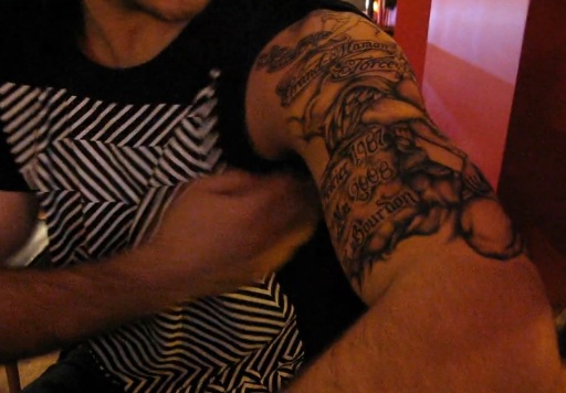 alex ovechkin tattoo. THIS is a tattoo a MAN gets!