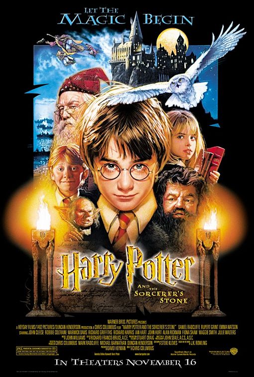 مشاهدة سلسلة هاري بوتر كامله 6 افلام اون لاين مترجمة Harry+Potter+and+the+Sorcerer's+Stone+2001