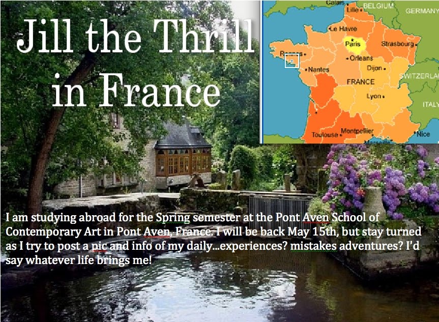 Jill the Thrill Voyages to France