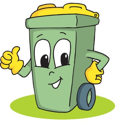 cartoon bin man