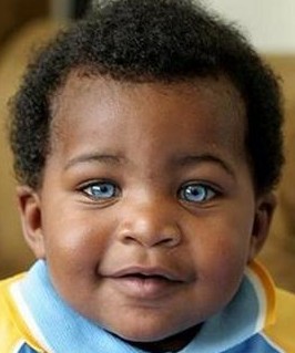 fotos-de-bebes-negros He analizado el caso del famoso bebé de color, hijo de ambos padres ...