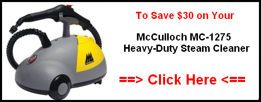 Mcculloch Steam Cleaner Mc1275: Mcculloch Steam Cleaner Mc1275