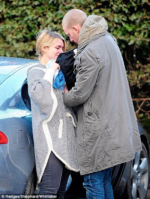 Billie Piper and her husband Laurence Fox