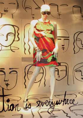 Nordstrom store window
