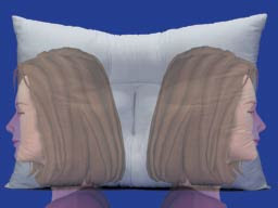 The cervical traction neck pillow