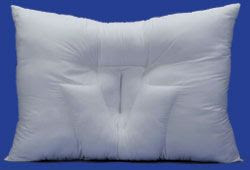 The Cervical Traction Neck Pillow will give you a gentle stretch in your Neck while you are sleeping