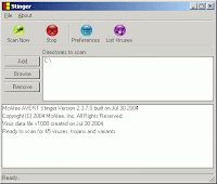 antivirus portabil mcaffee stinger