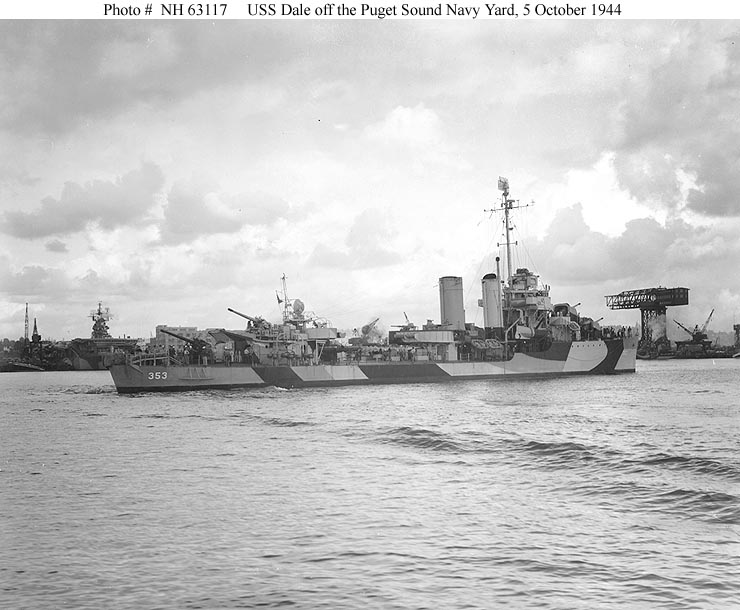 Naval Warfare USS Dale (DD353)