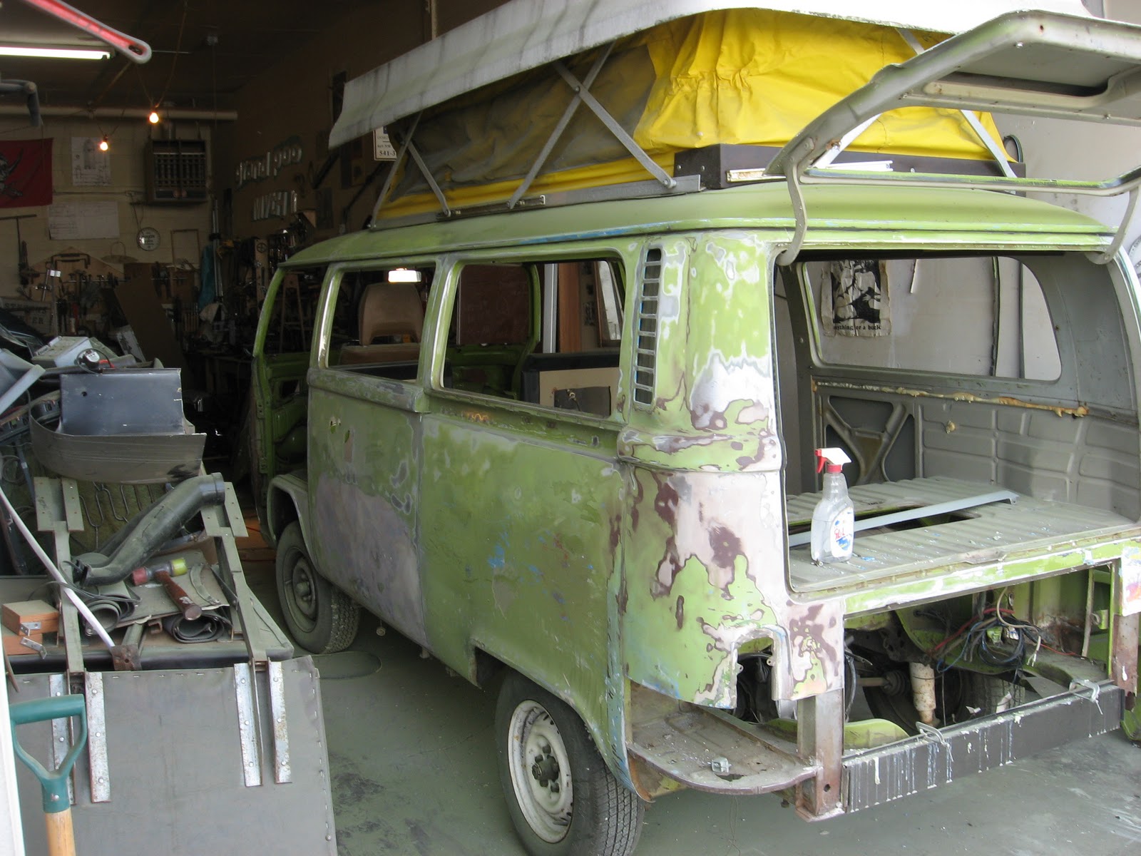 melmo restoration bus gets a nose job 1977 vw riviera camper for sale