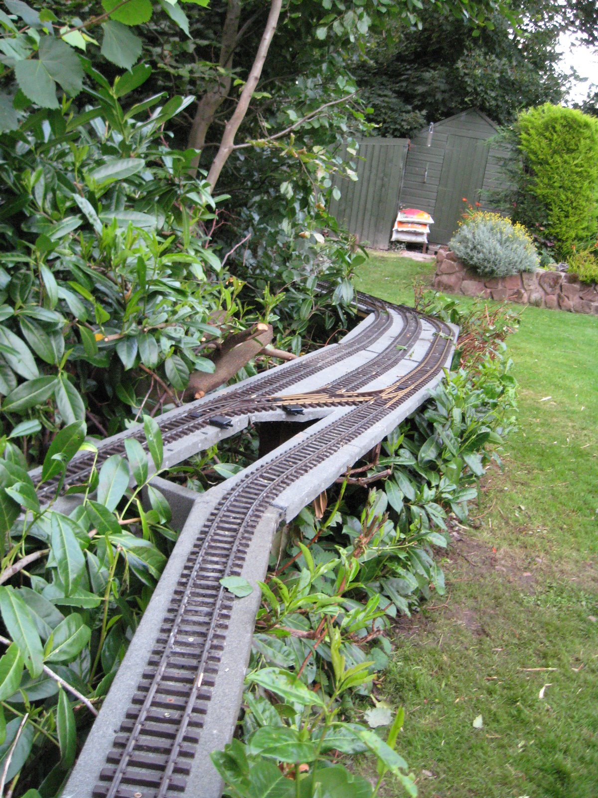 Peckforton Light Railway How to build a garden railway (or "If I knew