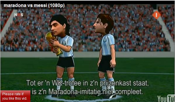 VIDEOS DE MARADONA VS MESSI videos de maradona vs messi: