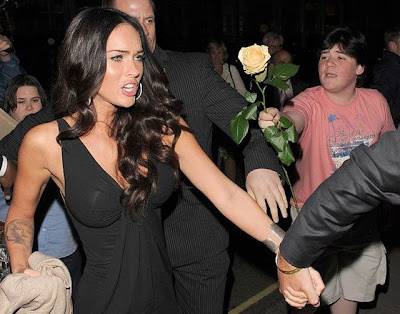 Megan Fox Rejects Rose Boy