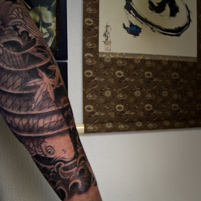 One of my personal favourites is the Koi and Momiji design. One of my personal favourites is the Koi and Momiji design.