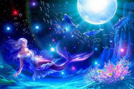 mermaid of moon