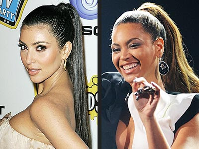 kim kardashian hairstyle. kim kardashian haircut back.