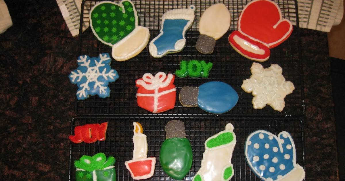 Your Place Gourmet: Decorated Christmas Sugar Cookies