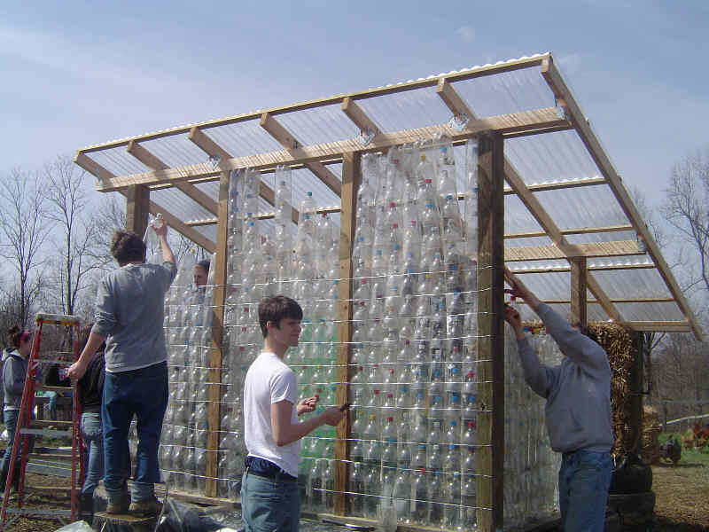 Recycled Green recycled greenhouses