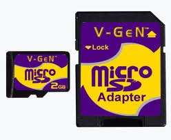 V gen mmc micro 2GB no adapter