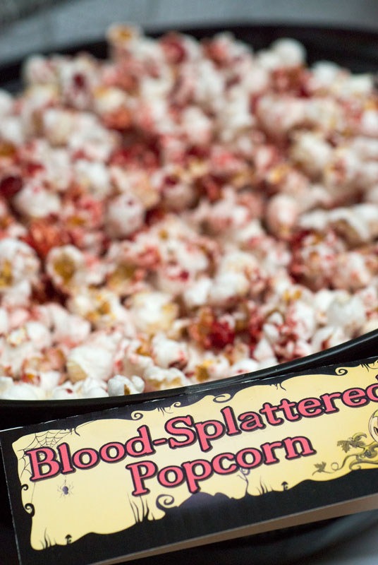 Sugar & Spice by Celeste Blood Splattered Popcorn