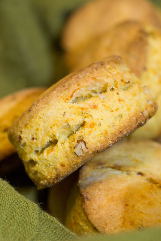 Sweet Potato Biscuits with Maple and Pecans