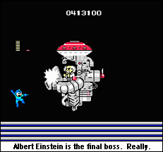 According to my calculations here, let's see....cross-multiply....carry the one...take the derivative....and yep, there we go. You're a dick. Dr. Wily.
