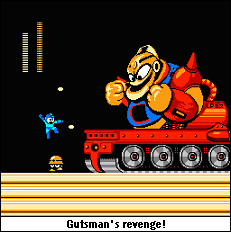 What do you do if you get defeated? You come back as a tank with a factory embedded into your chest, naturally. Global Guts.