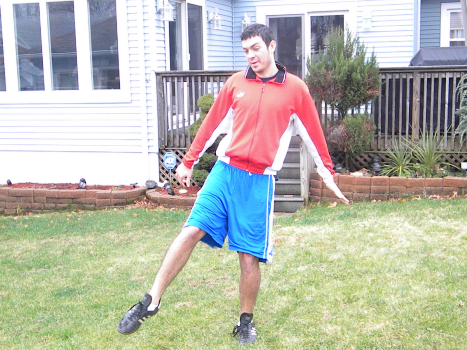 Soccer Goal Kick Follow Through