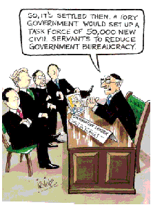 Cartoon Bureaucracy