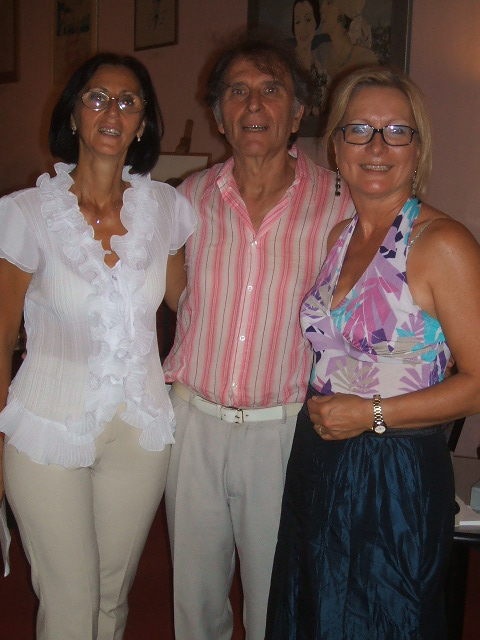 Con il presidente Bongiovanni e Mara faggioli