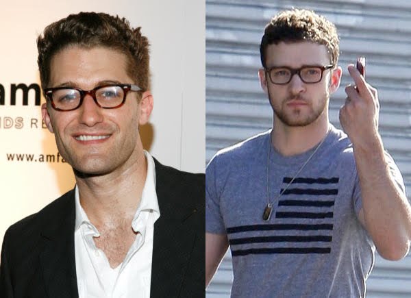 Do Justin Timberlake and Matthew Morrison look alike since they are playing Do Justin Timberlake and Matthew Morrison look alike since they are playing