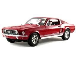 Maisto No. 31166RD 1967 Ford Mustang GTA Red