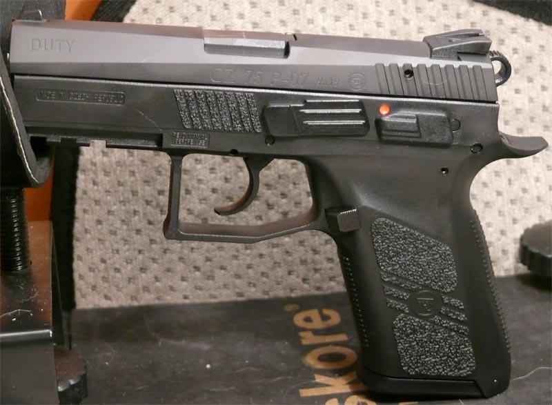 My CZ P07 Duty 9mm is one of my favorite carry guns. I configured mine