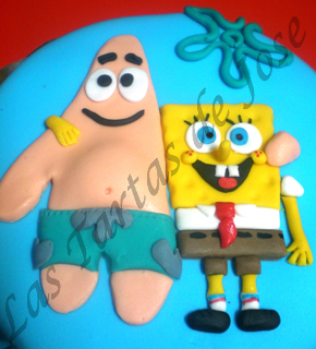Bob Esponja y Patricio. Las tartas de Jose. Castellón.