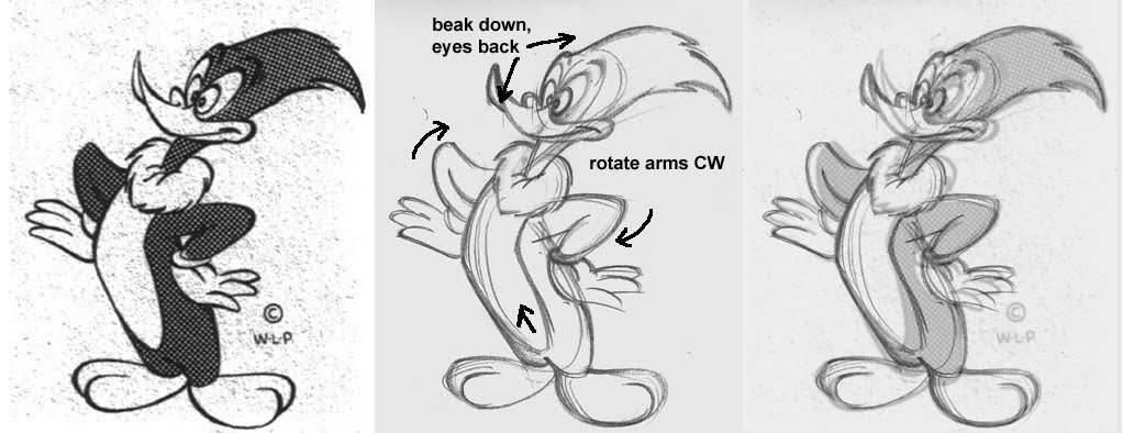 CARTOON FUNDAMENTALS: Woody Woodpecker