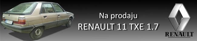 Renault 11 TXE 1.7