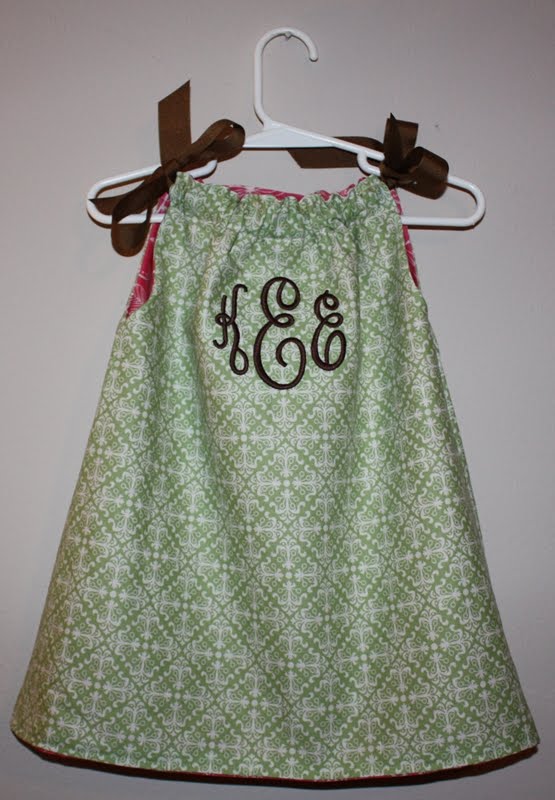 Stitched By Janay Reversible Pillowcase Dress