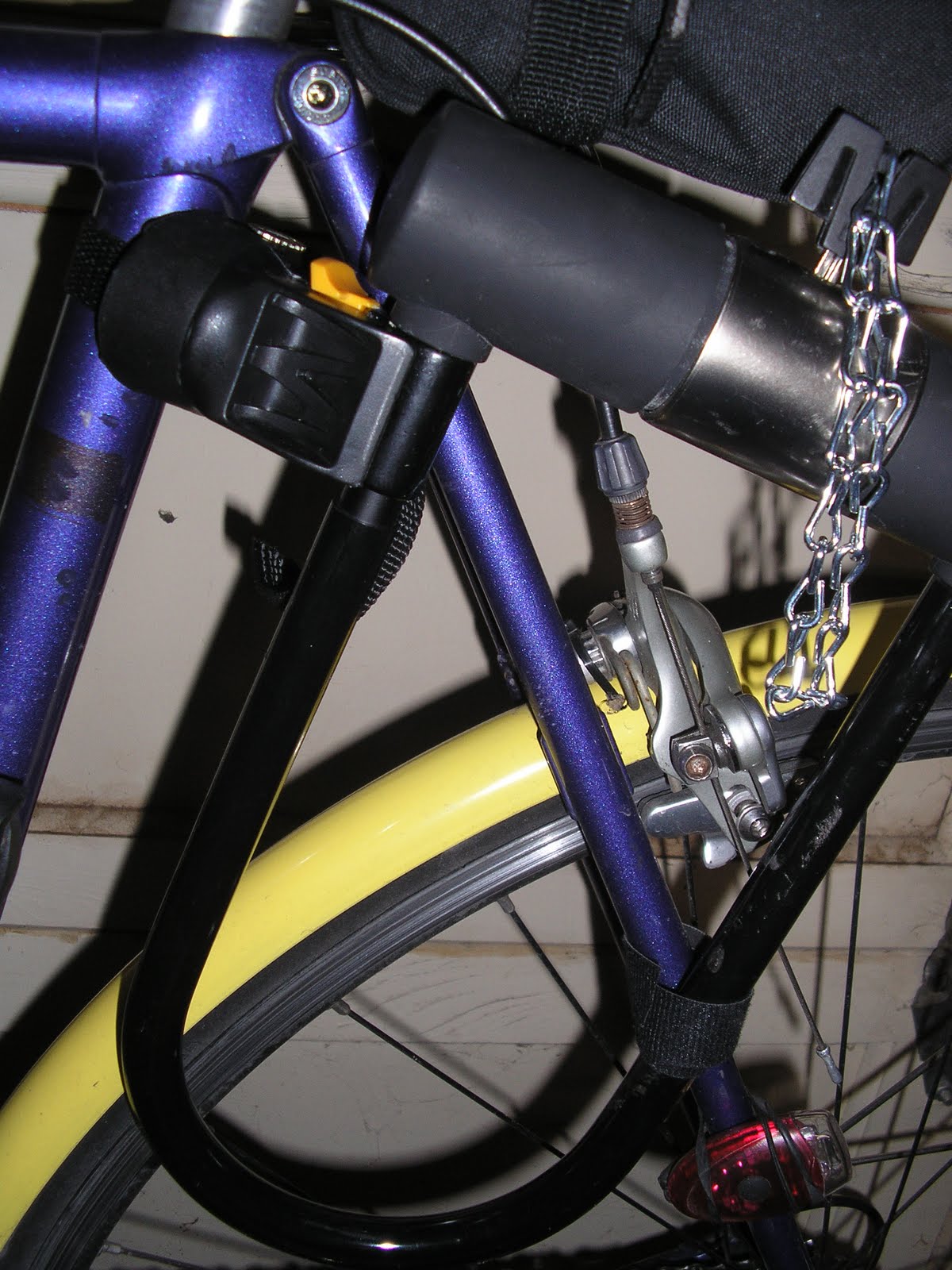 Where do you keep your bike lock? Endless Sphere