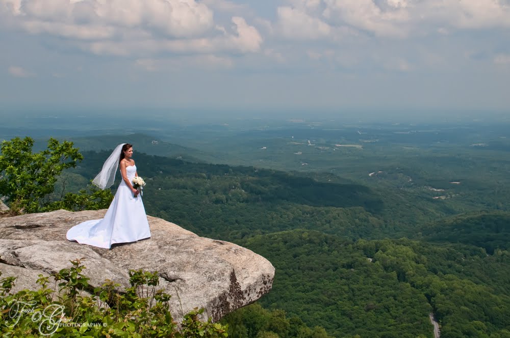 Kendel’s Bridal Shoot Cliffs at Glassy Mountain Chapel Touch of