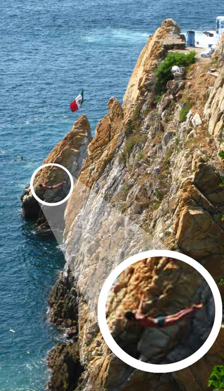 Eric & Autumn's World Roll Up Acapulco Cliff Divers