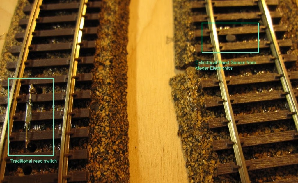 The Coral Fringe Sensors for model railroads 2 reed switches