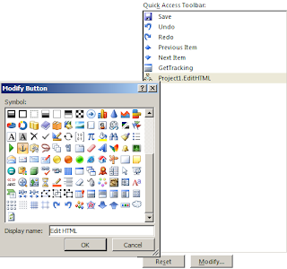 Customize the new button