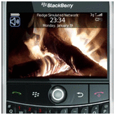 blackberry themes bold - Fire Theme