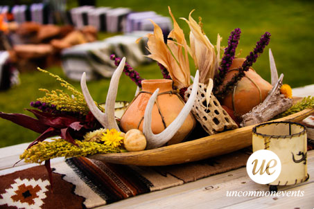 Campfire Centerpiece Ideas