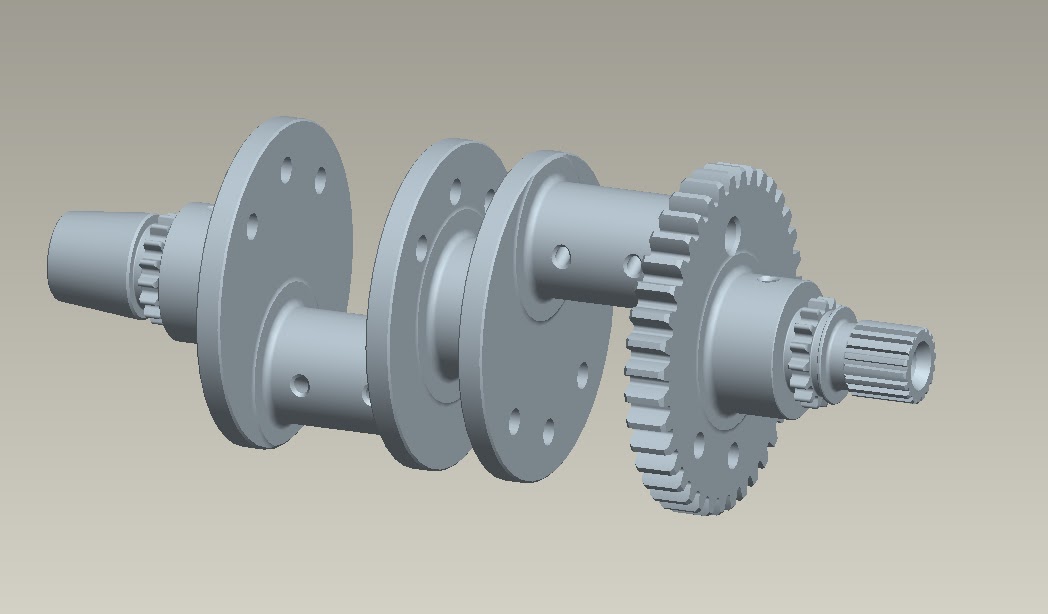 Us Moto2 Bike Starting On The Crankshaft