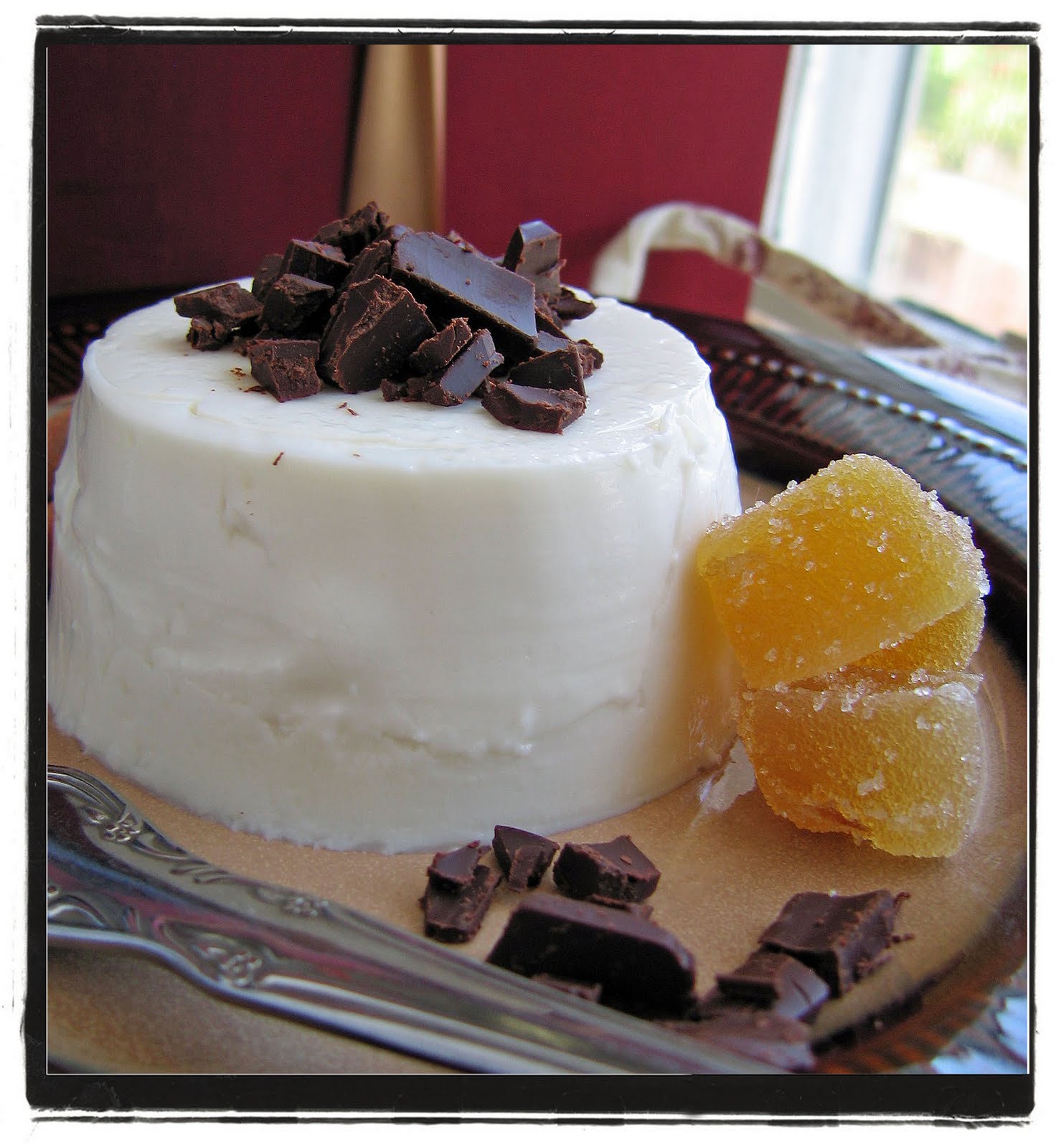 The Witchy Kitchen Coconut Milk & Rosewater Panna Cotta