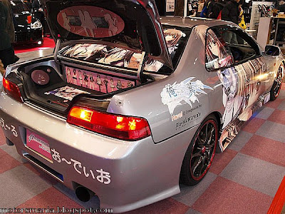 سيارات عشاق الانمي  Anime+car4