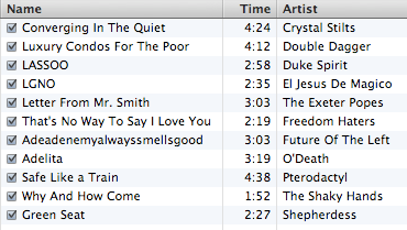 t11mp3twnfe2007 track listing