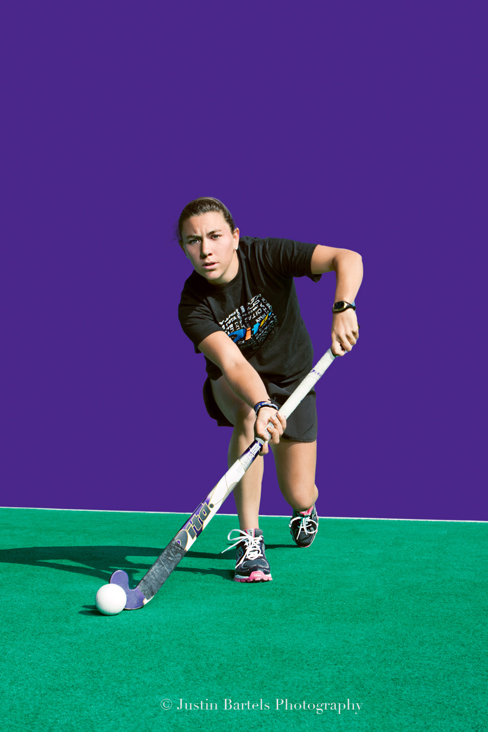 Justin Bartels Photography Shoot for Dita Field Hockey with Michell Kasold