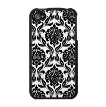 Black and White Damask iPhone black and white iphone case. Black and White Damask iPhone